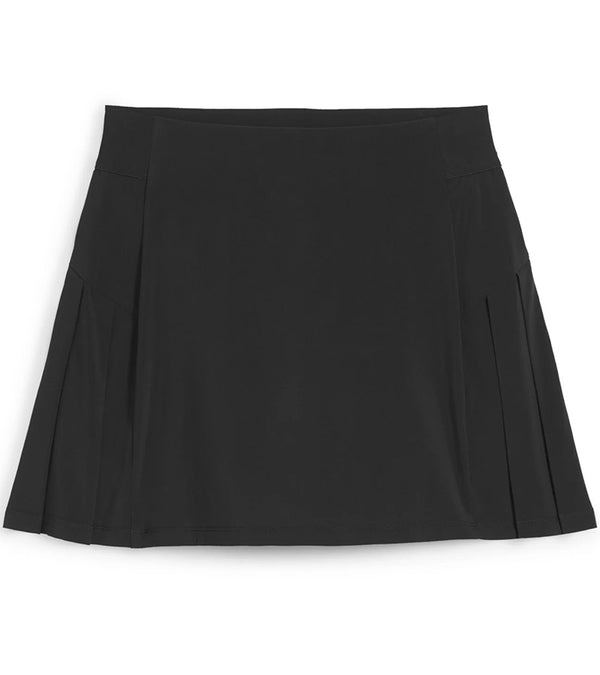 Puma Haute Womens Golf Skirt in puma black - front view