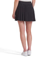 Puma Haute Womens Golf Skirt in puma black - partial model back view