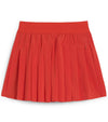 Puma Haute Womens Golf Skirt in Red Fire- front view