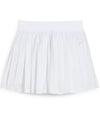 Puma Haute Womens Golf Skirt in White Glow back view