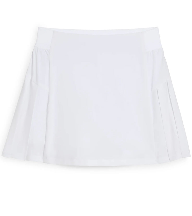 Puma Haute Womens Golf Skirt in White Glow - front view