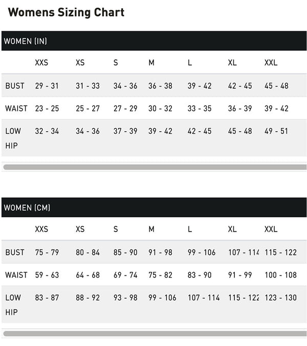 Puma Womens Sizing Chart