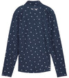 Puma Volition YouV Star Womens Golf Quarter Zip in Deep Navy - back