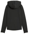 Puma YouV Brrr Women’s Golf Hoodie in Puma Black- back view