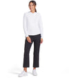 Puma YouV Brrr Womens Golf Hoodie in White Glow model front view