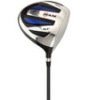 Ram Golf SDX Mens Golf Clubs Set - driver in black with blue & silver details/accents