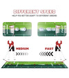 Saplize Two Speed Golf Putting Mat - explaining the two different speeds