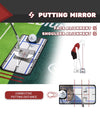 Saplize Two Speed Golf Putting Mat - explaining the putting mirror