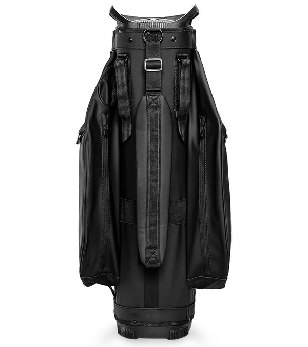 Sunday Golf The Big Rig S-Class Golf Cart Bag - Black Vegan Leather