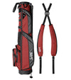 The Sunday Golf Loma XL Carry Bag in Ron Burgundy with double carrying straps
