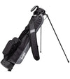 Sunday Golf The Loma Par 3 Golf Bag with legs extended in Matte Black