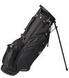 Merchants of Golf Tour X Golf Stand Bag  with legs extended in  Black
