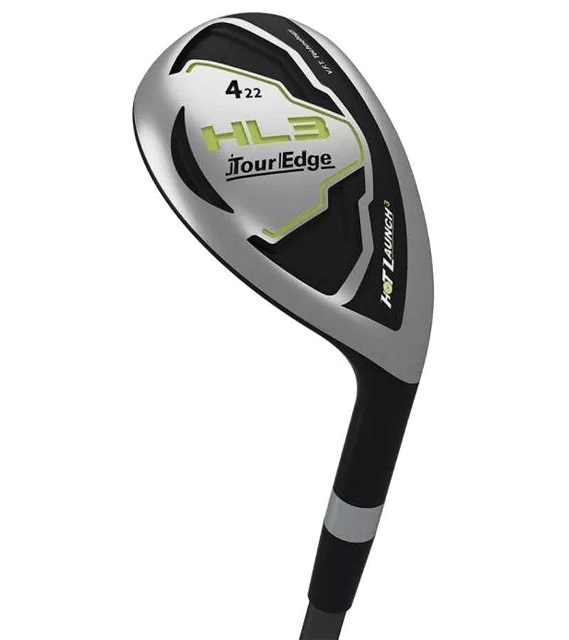 #4 hybrid 22 degrees from the Tour Edge Mens HL3 To-Go Complete Golf Set - Cart Bag