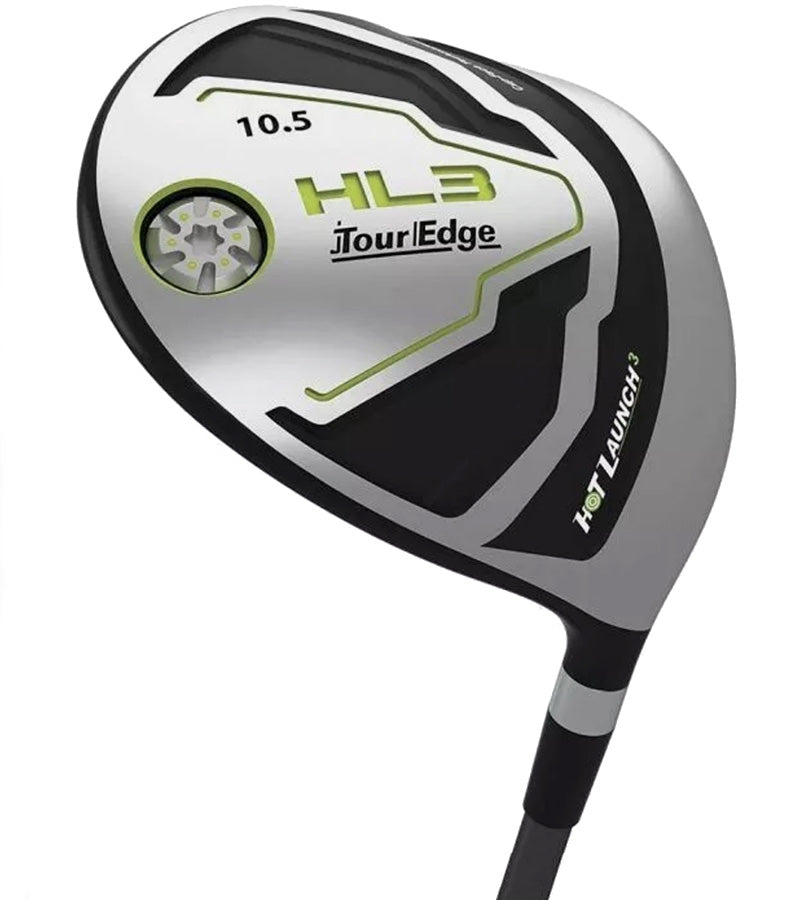 Driver 10.5 degrees from the Tour Edge Mens HL3 To-Go Complete Golf Set - Cart Bag