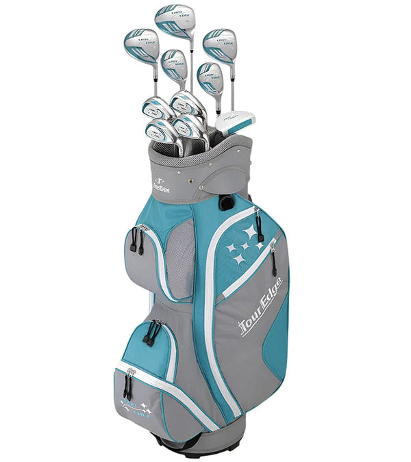 Tour Edge Lady Edge Womens Full Golf Set -Turquoise/White