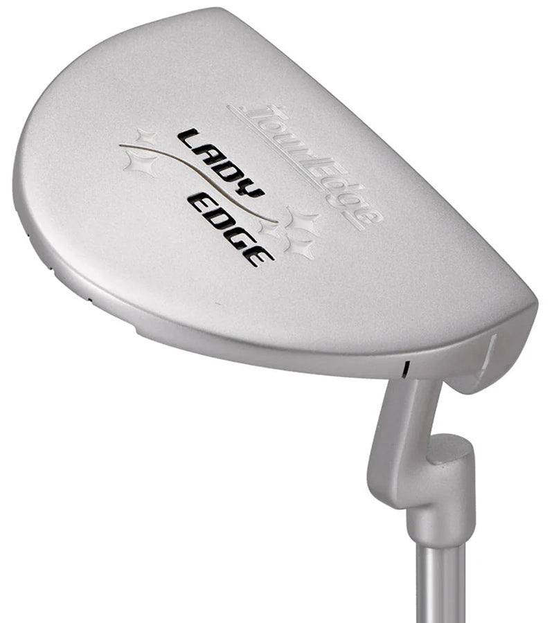 Mallet putter from the Tour Edge Lady Edge Womens Complete Golf Set in Black