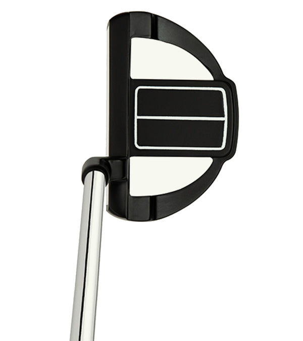 Tour X Black Putter  - option 220 Mallet-top view