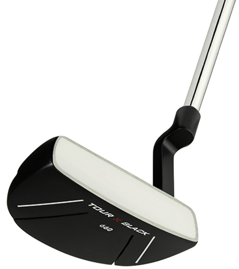 Tour X Black Putter  - option 660 Mallet- bottom/front view