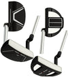 Tour X Black Mallet Putter  - options 220 & 660 in 2 views top & front/bottom