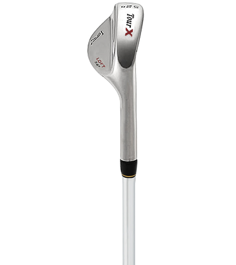 Tour X Stainless Wedge Loft 56° silhouette view