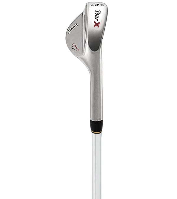 Tour X Stainless Wedge Loft 56° silhouette view