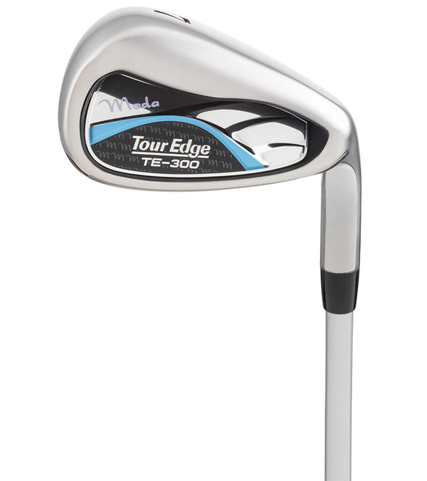 Tour EdgeTE-300 Moda Women's Complete Set in Silver/Aqua Blue -#7 Iron
