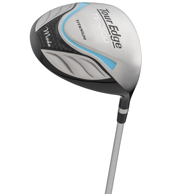 Tour EdgeTE-300 Moda Women's Complete Set in Silver/Aqua Blue - 15° Driver