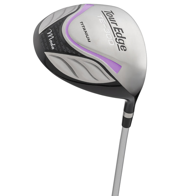 Tour EdgeTE-300 Moda Women's Complete Set in Silver/Lilac - 15° Driver