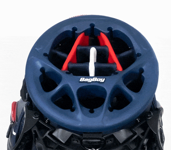 Revolver XP Cart Golf Bag  with 14-Way Club divider - revolving top