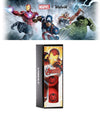 Volvik Avengers Vimax Golf Balls 3 ball set packaging for Iron Man (red)