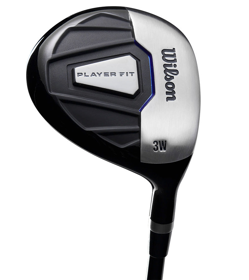 #3 Fairway wood from the Wilson Mens PlayerFit Compete Set Steel - Stand Bag