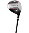 Wilson Profile Senior Mens Complete Golf Set in black with red & silver accents- $5 Fairway Wood
