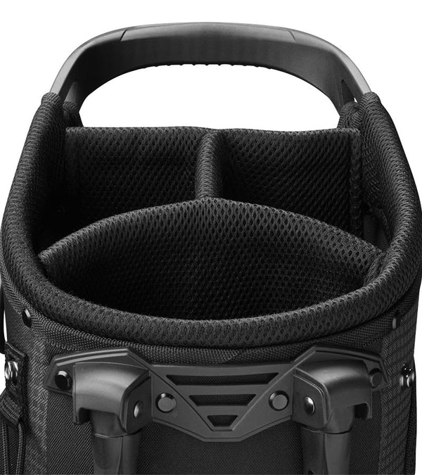 Wilson Profile Men's Complete Golf Set with Stand Bag - closeup of 3 way divider for clubs