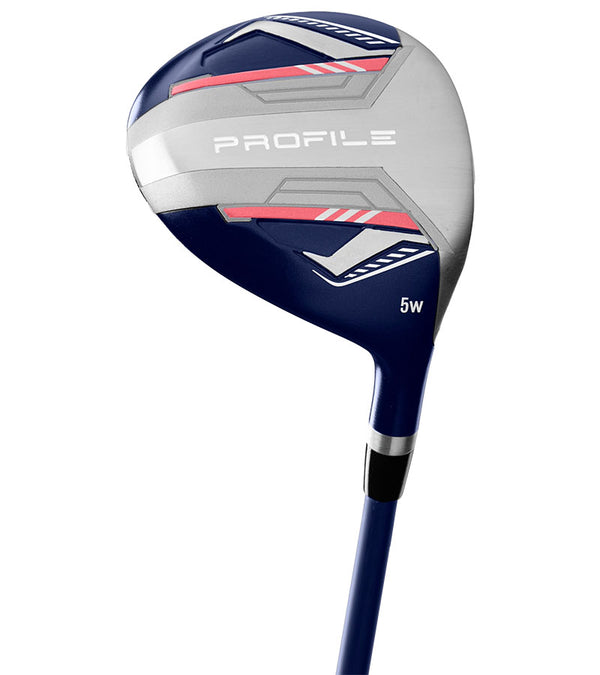 Wilson Profile Women's Complete Golf Set- #5 Wood in Navy / Rose Gold / Silver