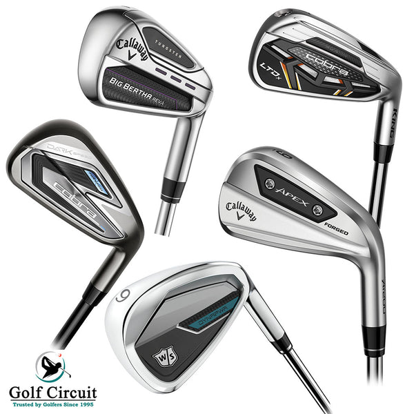  9 Iron clubs 5 different brands