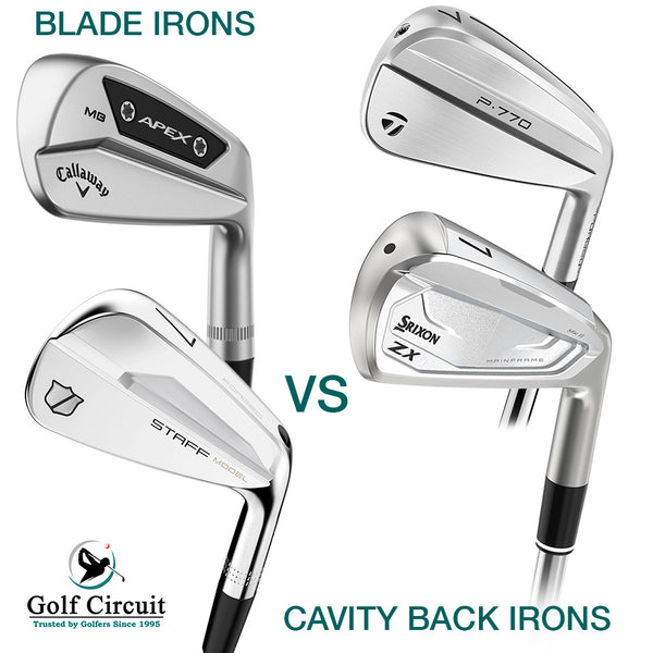 2 blade irons vs 2 cavity back irons