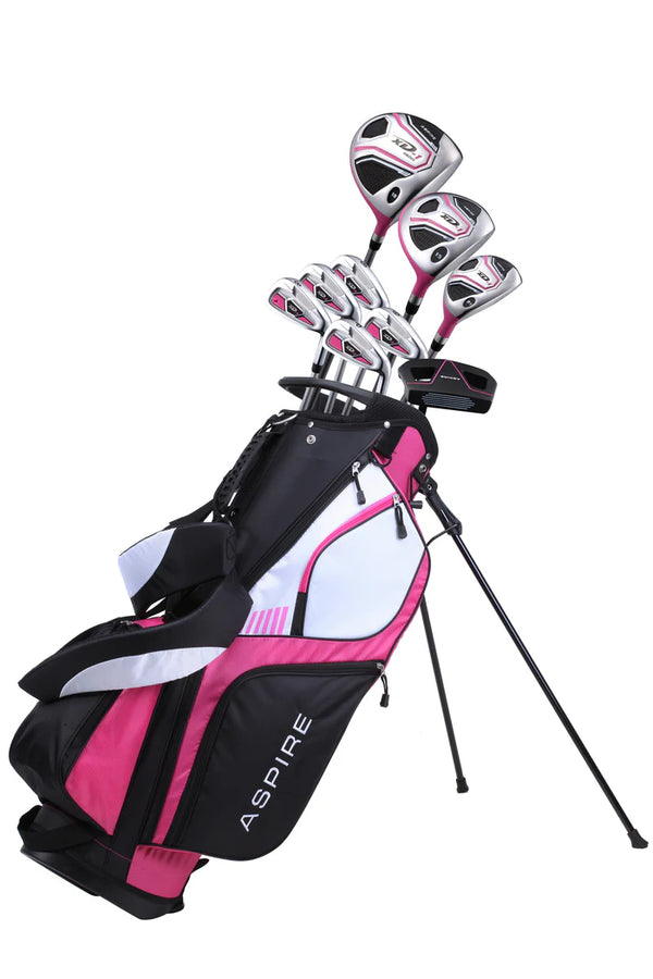 Aspire XD-1 Womens 9 Club Golf Set in Cherry