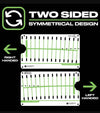 Back2Basics Pro Path Putting Mirror- showing  2 sided symmetrical design for right & left handed players