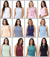 Birdie & Ace Racerback Womens Golf Polo in a grid showing all 12 color options