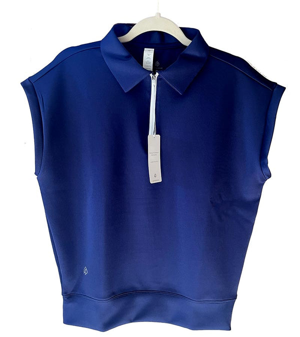 Birdie & Ace Lily Womens Golf Polo in Navy