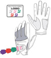 Bridgestone Womens Golf Lady Glove  color tab illustration