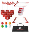 BucketGolf Bundle 6 Hole Set golf game with all components- 4right handed clubs