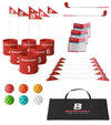 BucketGolf Bundle 6 Hole Set golf game with all components- 1 right handed - 1 left handed club