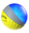 Callaway 2023 ERC Soft Yellow Golf Ball illustration of ball's 3 layers