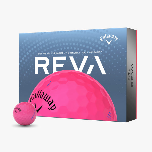 Callaway Reva Golf Balls for Women - Pink One Dozen