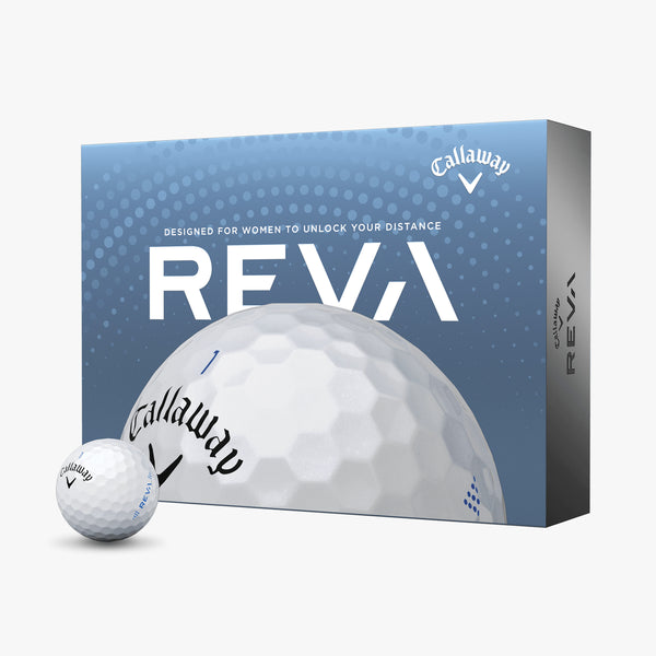 Callaway Reva Golf Balls White - One Dozen