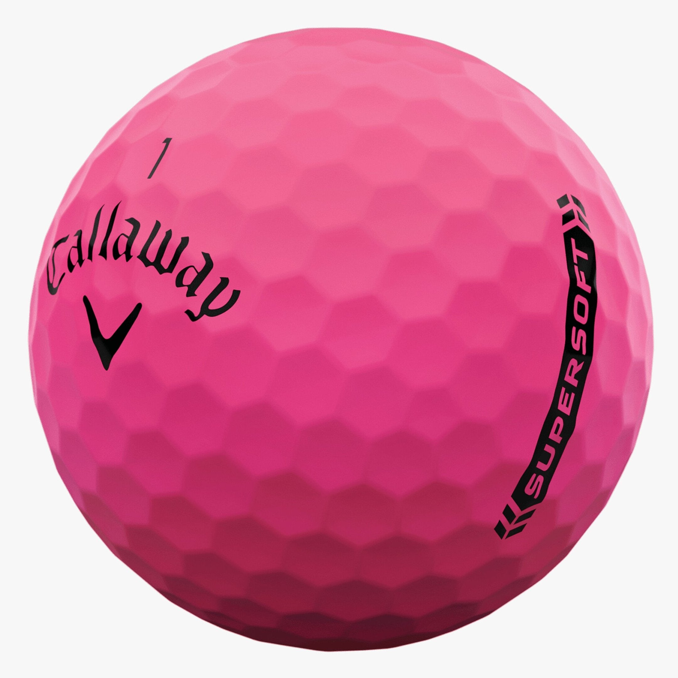 Callaway SuperSoft Golf Ball Matte Pink