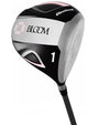 Driver from the Cleveland Bloom Womens Complete Golf Set - in Black with charcoal grey & pink accents