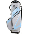 Cleveland Golf Lightweight Cart Bag side in Blue/Grey with black accents