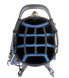 Cleveland Golf Lightweight Stand Bag- top 9.5” 14-way divider in Navy/Black with white accents & black details.